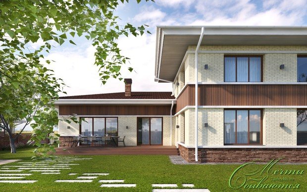 Фото из портфолио Современный дом "на вырост" – фотографии дизайна интерьеров на INMYROOM