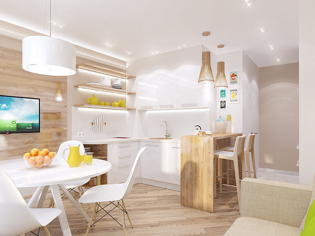 Фотография: Кухня и столовая в стиле Современный – фото на INMYROOM