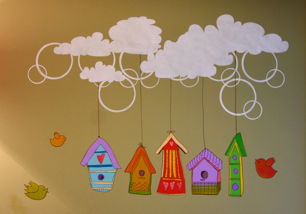 Фото из портфолио Роспись – фотографии дизайна интерьеров на INMYROOM