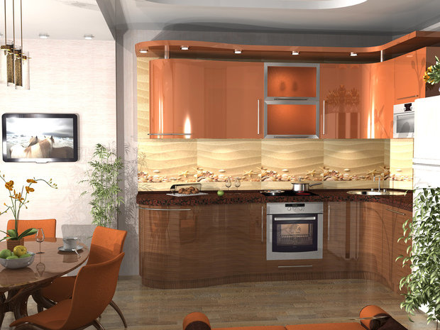 Фото из портфолио Дизайн квартиры 3 – фотографии дизайна интерьеров на INMYROOM