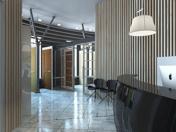 Фото из портфолио Модус офис – фотографии дизайна интерьеров на INMYROOM