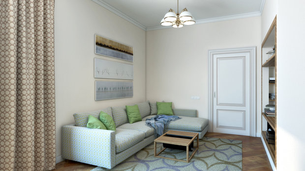Фото из портфолио Квартира в Сколково – фотографии дизайна интерьеров на INMYROOM