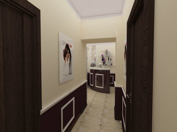 Фото из портфолио Салон красоты в пос. Солнечном. – фотографии дизайна интерьеров на INMYROOM