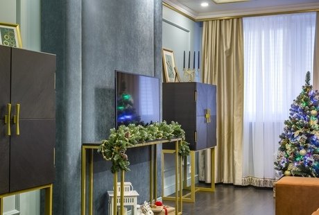 Гостиная в семейных традициях