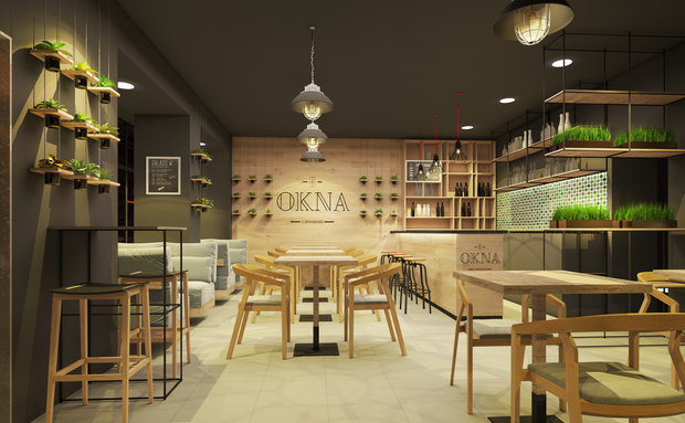 Фото из портфолио CAFE OKNA – фотографии дизайна интерьеров на INMYROOM