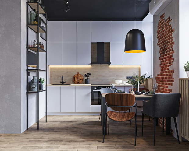 Фото из портфолио Лофт с старом фонде – фотографии дизайна интерьеров на INMYROOM