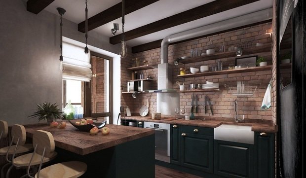 Фотография: Кухня и столовая в стиле Лофт, Советы – фото на INMYROOM