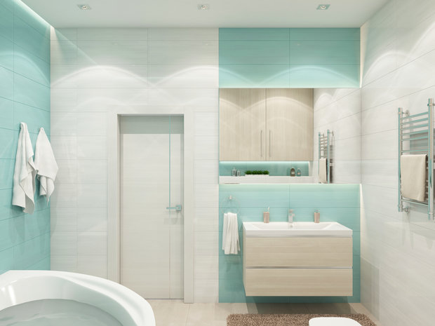 Фото из портфолио Ванная ЖК Бавария – фотографии дизайна интерьеров на INMYROOM