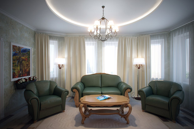 Фото из портфолио Дом в легкой классике – фотографии дизайна интерьеров на INMYROOM