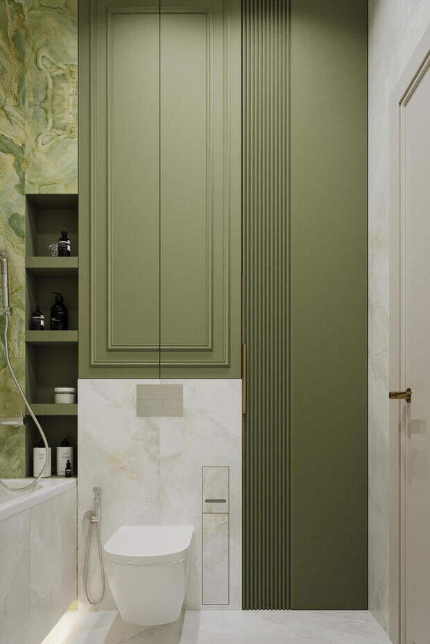 Фото из портфолио Дизайн-проект квартиры в ЖК «17/33 Петровский остров» в стиле современной и французской классики – фотографии дизайна интерьеров на INMYROOM