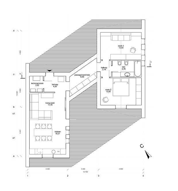 Фото из портфолио Экодом на две части – фотографии дизайна интерьеров на INMYROOM