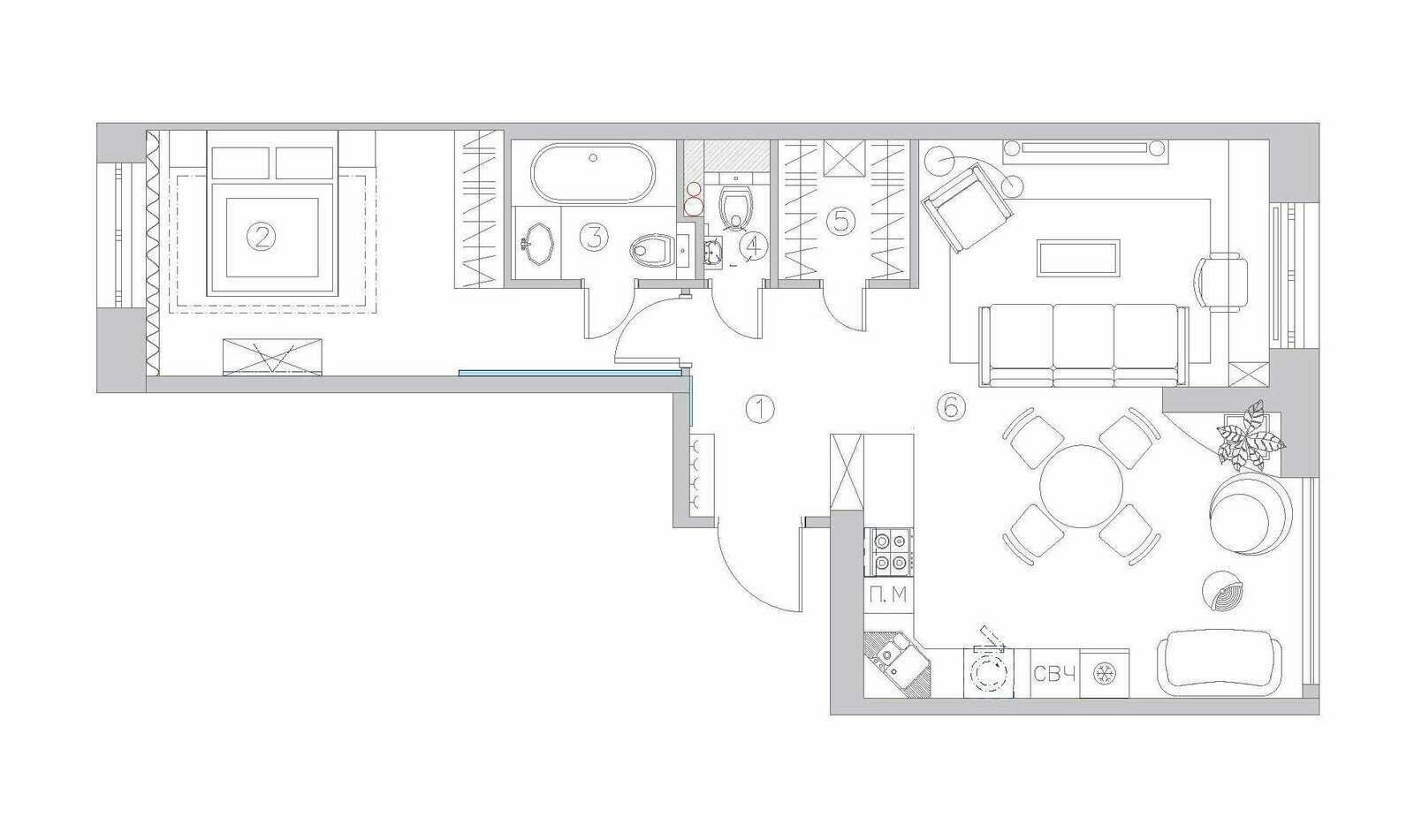 Фотография: Планировки в стиле , Современный, Квартира, Проект недели, Санкт-Петербург, Кирпичный дом, 2 комнаты, 60-90 метров, Levchenkova design, Яна Левченкова – фото на INMYROOM Фотография: Планировки в стиле , Современный, Квартира, Проект недели, Санкт-Петербург, Кирпичный дом, 2 комнаты, 60-90 метров, Levchenkova design, Яна Левченкова – фото на INMYROOM