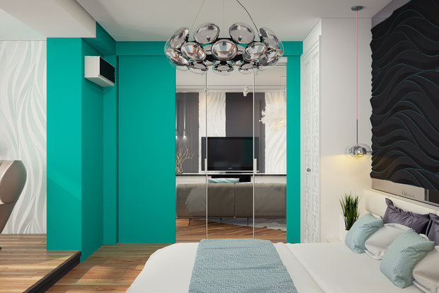 Фото из портфолио Спальня с видом на море – фотографии дизайна интерьеров на INMYROOM