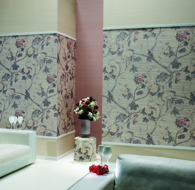 Фото из портфолио Текстильные настенные покрытия Giardini в A-partment – фотографии дизайна интерьеров на INMYROOM