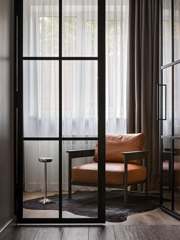 Фотография: Кабинет в стиле Современный, Квартира, Проект недели, Дом и дача, Минск, 4 и больше, Более 90 метров, Игорь Скаржевский, Алена Скаржевская – фото на INMYROOM