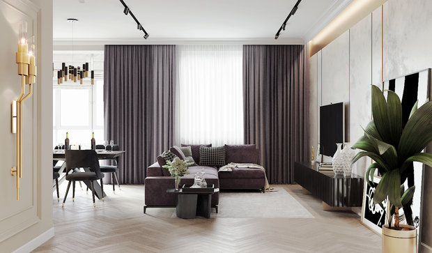 Фото из портфолио Квартира в ЖК Столичный – фотографии дизайна интерьеров на INMYROOM