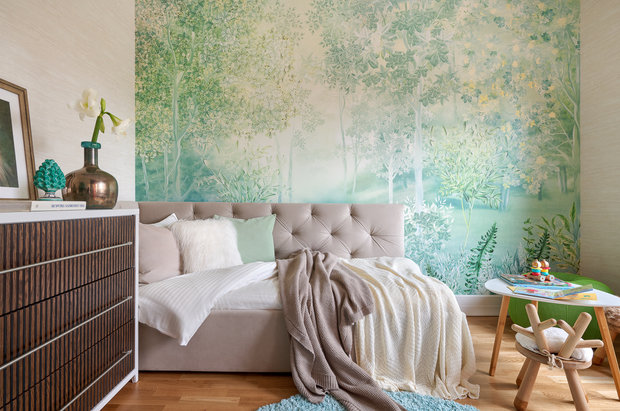 Фотография: Детская в стиле Современный, Квартира, Проект недели, Москва, 3 комнаты, 60-90 метров, Евгения Ивлиева – фото на INMYROOM