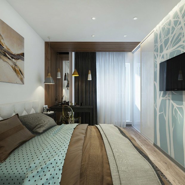 Фото из портфолио Квартира в экостиле – фотографии дизайна интерьеров на INMYROOM