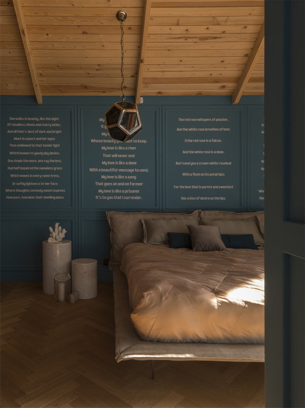 Фото из портфолио Брутальный загородный дом  – фотографии дизайна интерьеров на INMYROOM