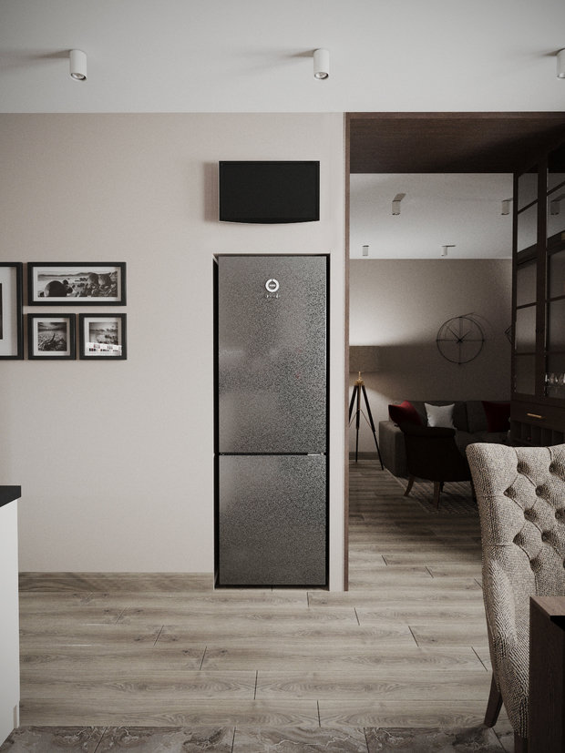 Фото из портфолио 1 комн. кв, 48кв.м – фотографии дизайна интерьеров на INMYROOM