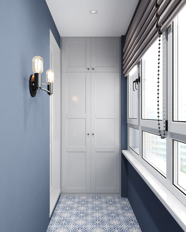 Фотография: Балкон в стиле Скандинавский, Современный, Малогабаритная квартира, Квартира, Студия, Проект недели, Москва, Зеленоград, Даниил Щепанович, Анна Щепанович, Cubiq Studio, Монолитный дом, до 40 метров – фото на INMYROOM