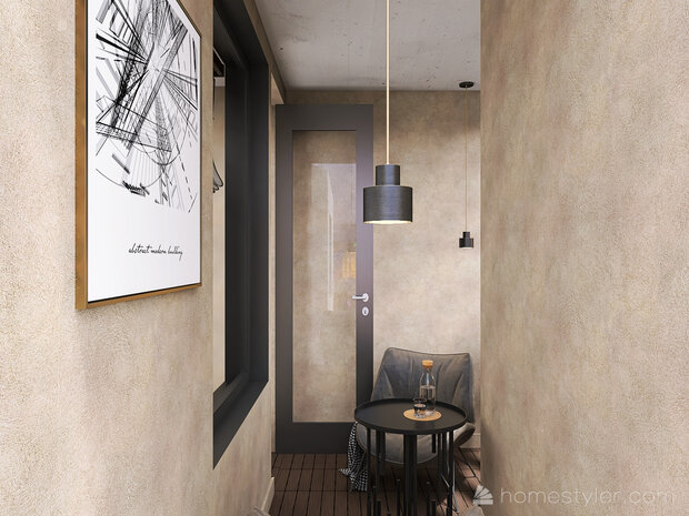 Фото из портфолио Мужской лофт – фотографии дизайна интерьеров на INMYROOM