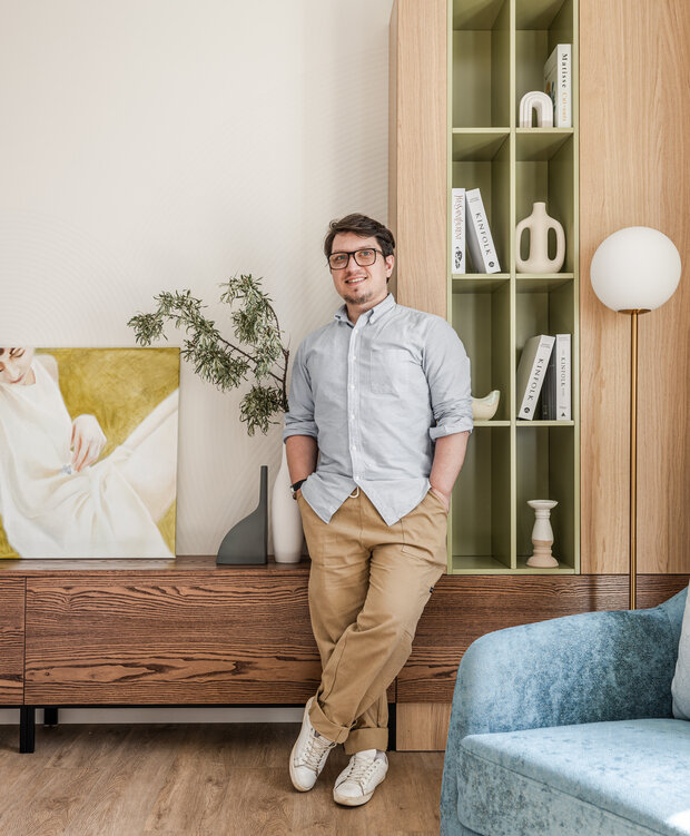 Дизайнер Юрий Воробьев