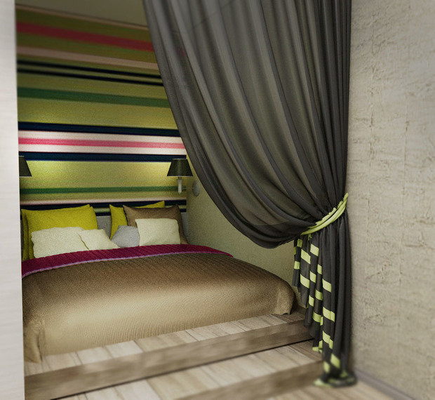 Фото из портфолио однушка – фотографии дизайна интерьеров на INMYROOM