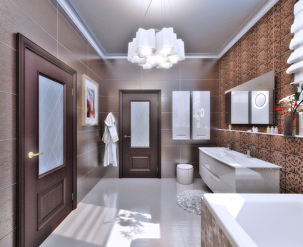 Фото из портфолио Ванные – фотографии дизайна интерьеров на INMYROOM