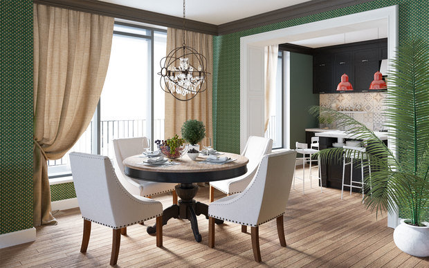 Фотография: Кухня и столовая в стиле Классический – фото на INMYROOM