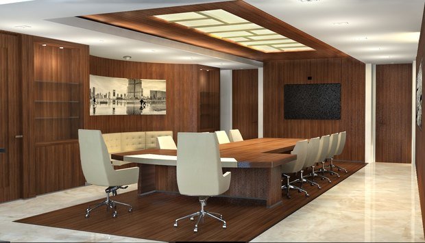 Фото из портфолио Офис компании Лукойл в Дубае. – фотографии дизайна интерьеров на INMYROOM