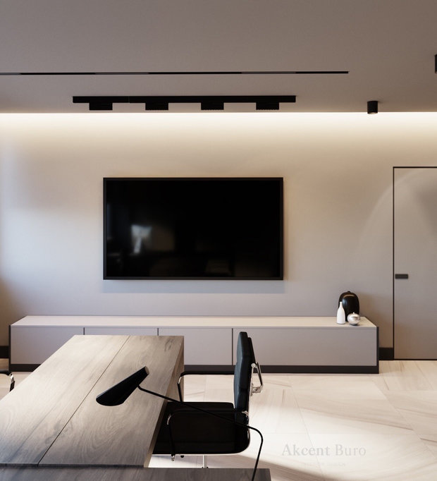 Фото из портфолио Офис в Москве – фотографии дизайна интерьеров на INMYROOM