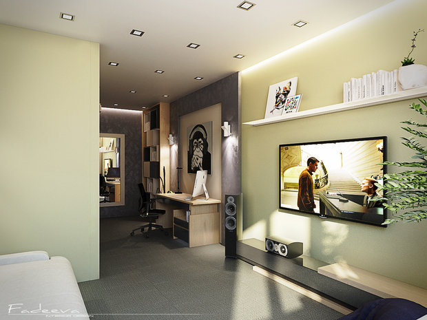 Фото из портфолио Квартира жк "RicheVille" г.Хабаровск – фотографии дизайна интерьеров на INMYROOM
