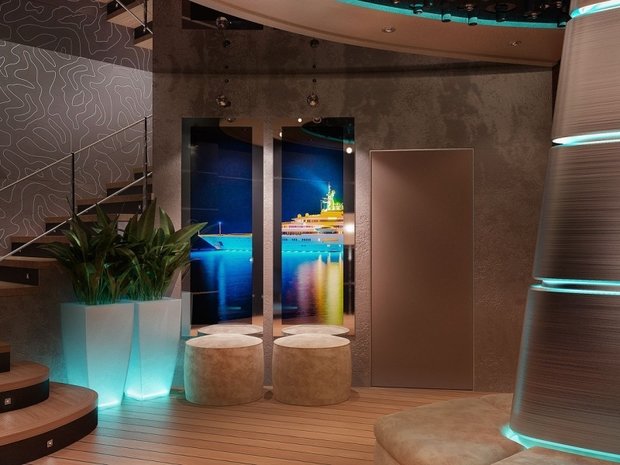 Фото из портфолио Кафе "Saint Tropez" – фотографии дизайна интерьеров на INMYROOM