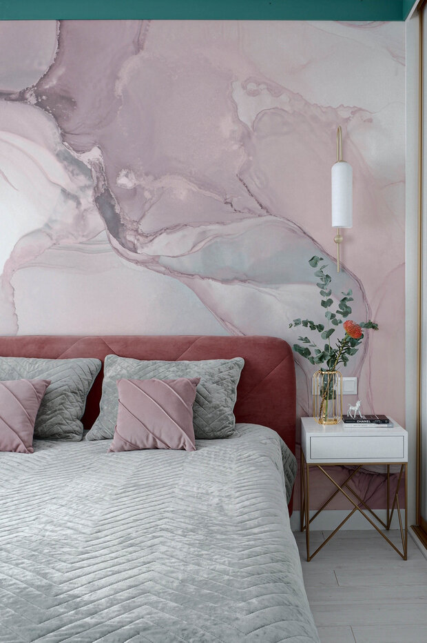 Фотография: Спальня в стиле Современный, Малогабаритная квартира, Квартира, Проект недели, Москва, 2 комнаты, до 40 метров, Bilbao Design – фото на INMYROOM