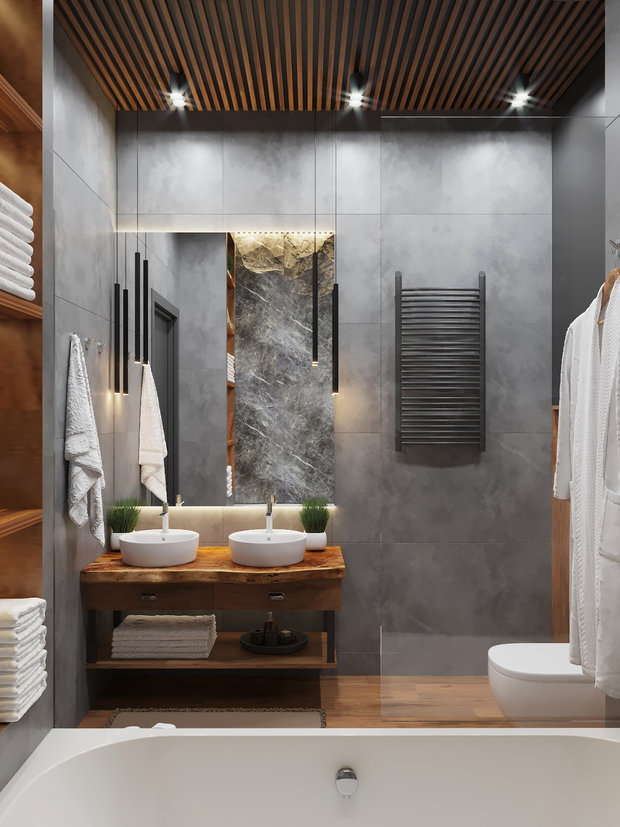 Фото из портфолио Сердце Столицы \ 96 кв. м. – фотографии дизайна интерьеров на INMYROOM