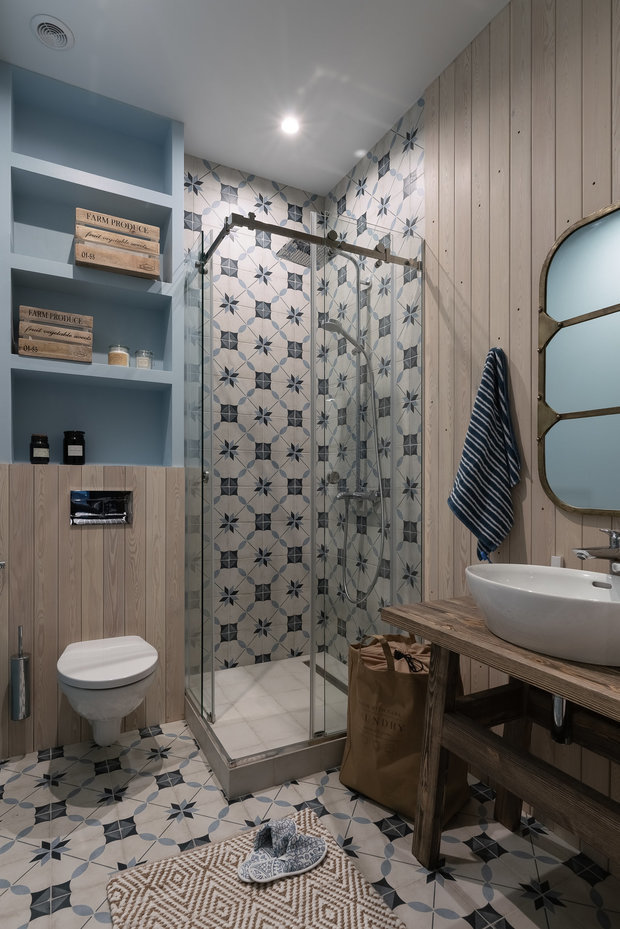 Фотография: Ванная в стиле Лофт, унитаз, Geberit, инсталляция унитаза, Спецпроект, монтажные системы – фото на INMYROOM