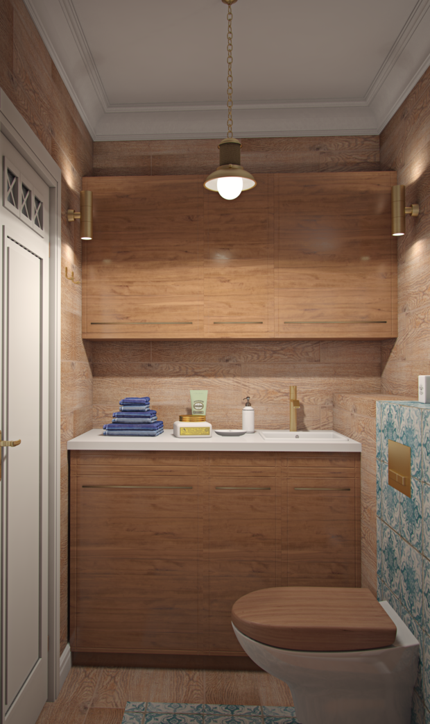 Фотография: Ванная в стиле Прованс и Кантри – фото на INMYROOM