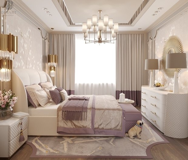 Фото из портфолио Ленинский проспект. Спальня – фотографии дизайна интерьеров на INMYROOM