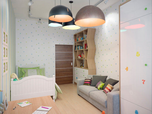 Фото из портфолио Квартира в красных тонах – фотографии дизайна интерьеров на INMYROOM
