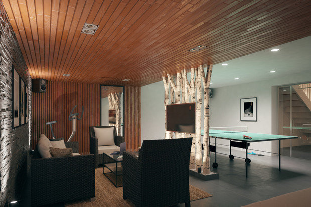 Фотография: Гостиная в стиле Современный, Эко, Скандинавский, Дом, Россия, Планировки, Мебель и свет, Белый, Проект недели, Черный, Красный, Зеленый, Бежевый, Желтый, Синий, Серый, Розовый, Голубой, Оранжевый, Бирюзовый, Коричневый, Фуксия, ИКЕА, Дом и дача, Липецк, KAMROCK, Tikkurila, Мария, Keramа Мarazzi, Scvirel, Шипов Лес, Алексей Иванов, Павел Герасимов, Geometrium, дом для тройняшек – фото на INMYROOM