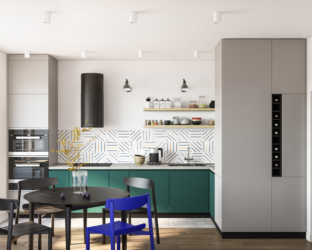 Фото из портфолио Двухкомнатная квартира в Санкт-Петербурге – фотографии дизайна интерьеров на INMYROOM