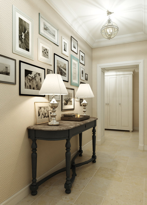 Фотография: Прихожая в стиле Прованс и Кантри, Дом, Проект недели, Ленинградская область, 4 и больше, Более 90 метров – фото на INMYROOM