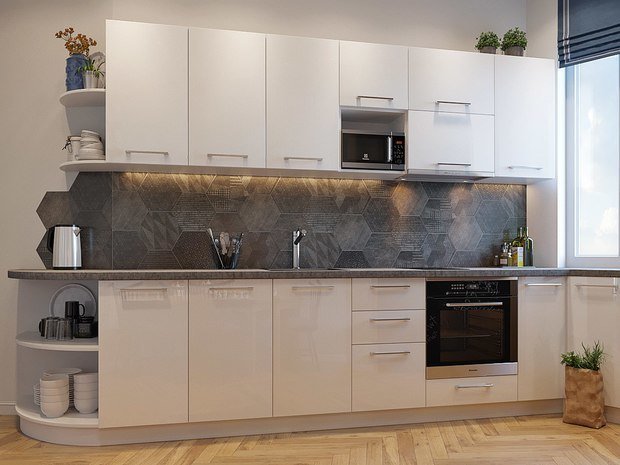 Фото из портфолио Небольшая квартира в силе Лофт+Скандинавский  – фотографии дизайна интерьеров на INMYROOM