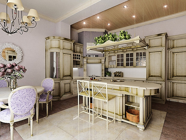 Фото из портфолио Кантри – фотографии дизайна интерьеров на INMYROOM