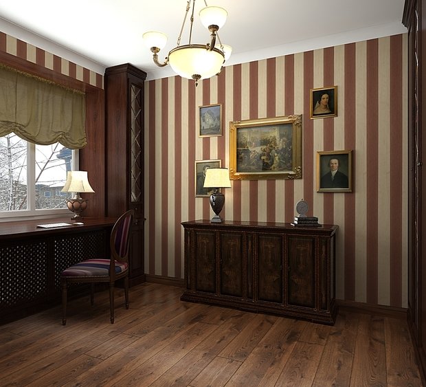 Фото из портфолио Кабинет – фотографии дизайна интерьеров на INMYROOM