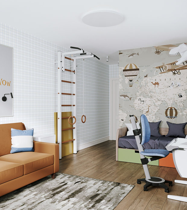 Фото из портфолио Квартира в ЖК Столичные поляны 91м – фотографии дизайна интерьеров на INMYROOM