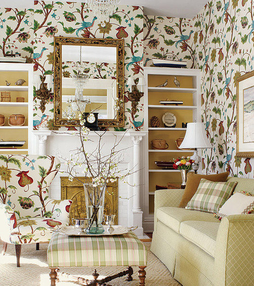 Фотография: Гостиная в стиле Прованс и Кантри, Классический, Современный – фото на INMYROOM