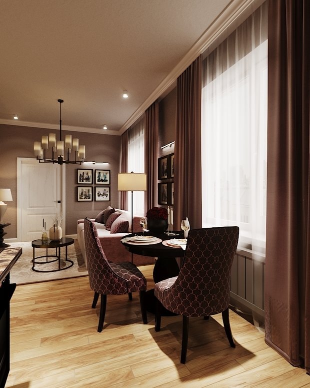 Фото из портфолио Кухня-гостиная – фотографии дизайна интерьеров на INMYROOM