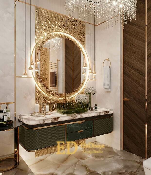 Фото из портфолио Квартира Ар-деко 2 – фотографии дизайна интерьеров на INMYROOM